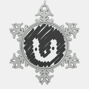 Baby Penguin Snowflake Ornament