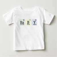 Baby Periodic Table Science Chemistry Teacher Blue