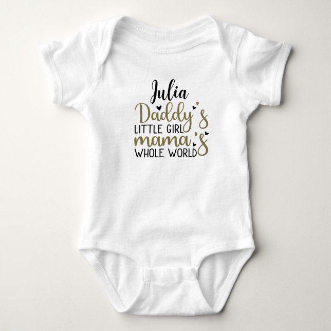 Baby Personalized Bodysuit (Front)