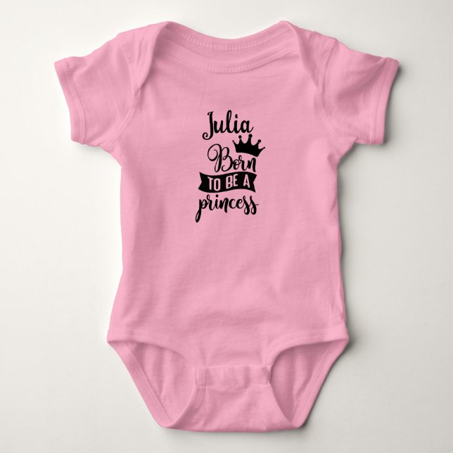 Baby  Personalized Bodysuit (Front)