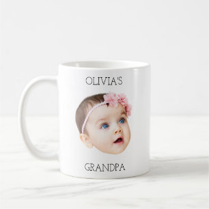 Baby Photo Baby Face Gift Christmas father's Day Coffee Mug