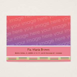 Baby Photo Birth Announcements