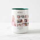 Baby Photo Collage Birth Stats 12 months Custom