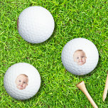 Baby Photo, Custom Baby Photo Face Golf Balls<br><div class="desc">Baby Photo,  Custom Baby Photo Face Golf Balls</div>