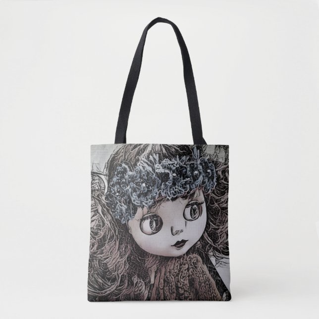 Baby photo dolls, dolls, personalized, hobby tote bag (Front)