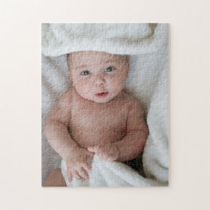 BABY PHOTO JIGSAW PUZZLE CUSTOM
