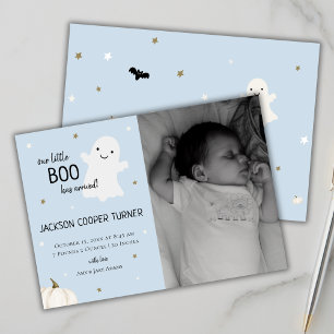 Baby Photo Newborn Fall Birth Announcement