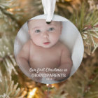 Baby Photo | Our First Christmas As Grandparents