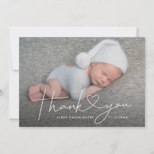 Photo Collage Birth Announcements Neutral Birth Announcement Cards BA11 Printable or Printed Gray Photo Birth Announcement Cards