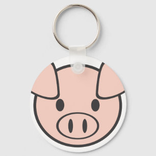 Baby Pig Keychain