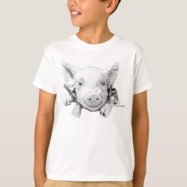 Baby Pig T-Shirt (Front)
