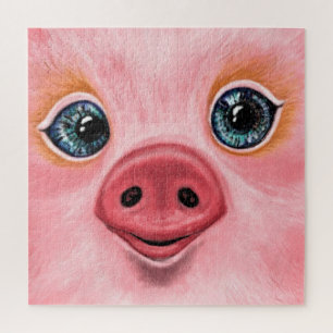 Baby Piglet Jigsaw Puzzle - Smile