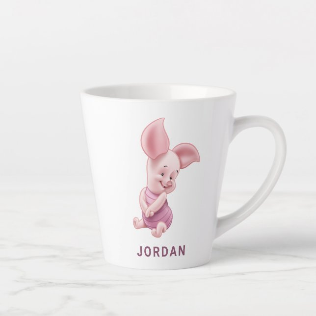 Baby Piglet Latte Mug (Right)