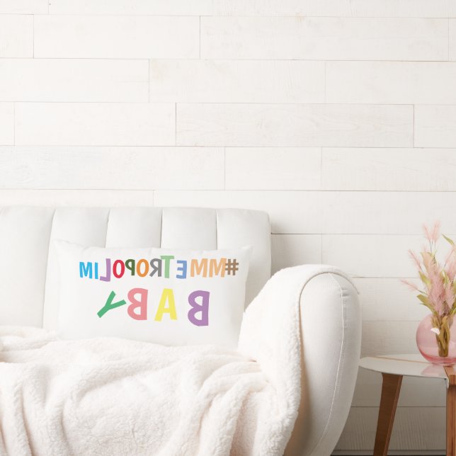 BABY PILLOW/ #MMETROPOLIM DESIGN LUMBAR PILLOW (Couch)