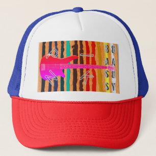 Baby Pink Bass Casquette de guitare