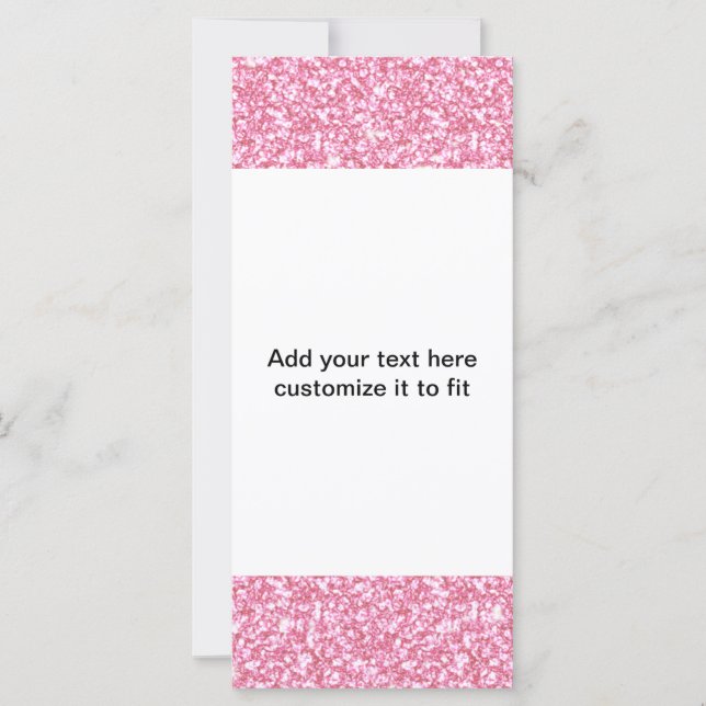 Baby Pink Glitter Printed (Front)