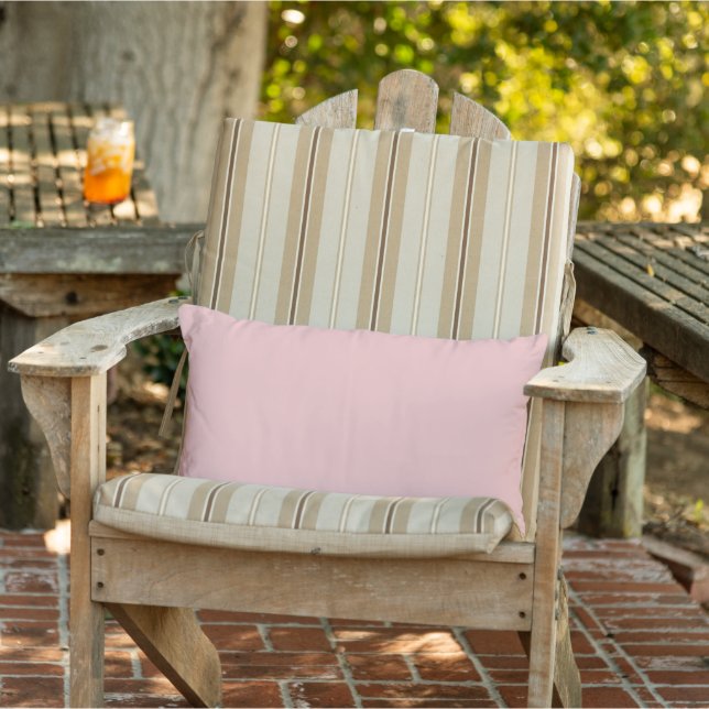 Baby Pink Lumbar Coussin extérieur (Chaise)