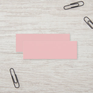 Baby Pink Mini Business Card