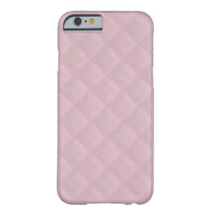 Baby Pink Quilted Leather Barely There iPhone 6 Case