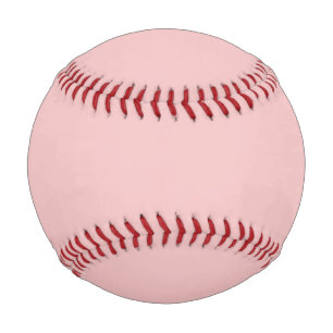 Baby Pink Solid Colour Baseball