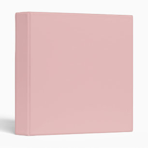 Baby pink (solid colour) Binder