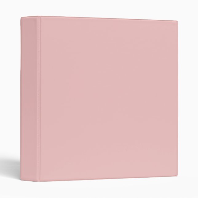  Baby pink (solid colour)  Binder (Front/Spine)