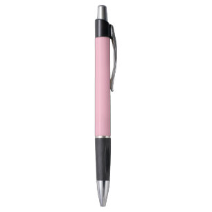Baby pink solid colour pen
