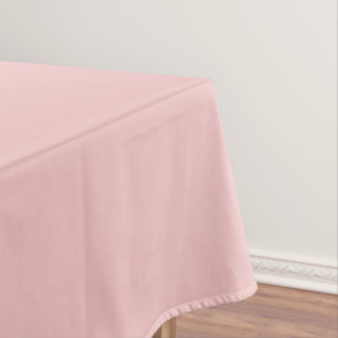 Baby Pink Solid Colour Tablecloth