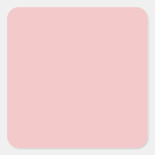 Baby Pink Square Sticker