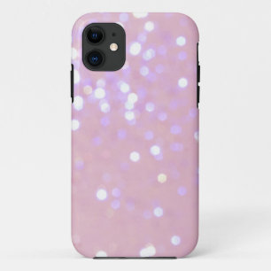 Baby Pink/White Glitter iPhone 5 Cover