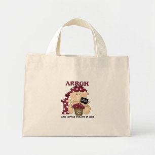 Baby Pirate 1st Birthday Tshirts and Gifts Mini Tote Bag