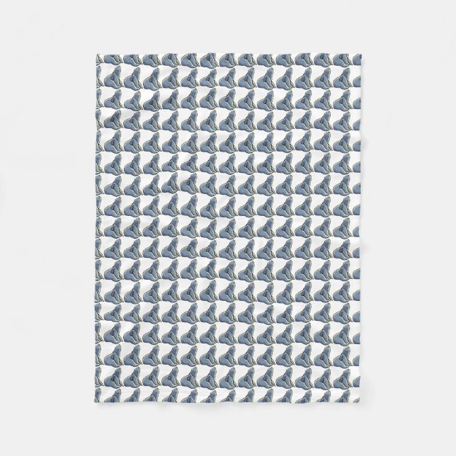 Baby Polar Bears Blanket Bear Art Fleece Blanket (Front)