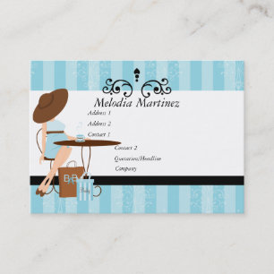 Baby Powder Business Card