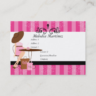 Baby Powder Pink Business Card