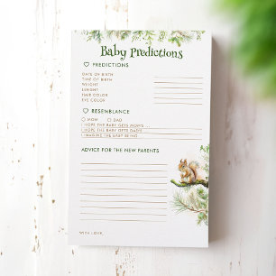 Baby Predictions and Advice Woodland Animals