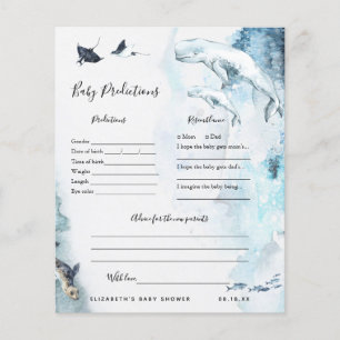 Baby Predictions   Baby Shower Game