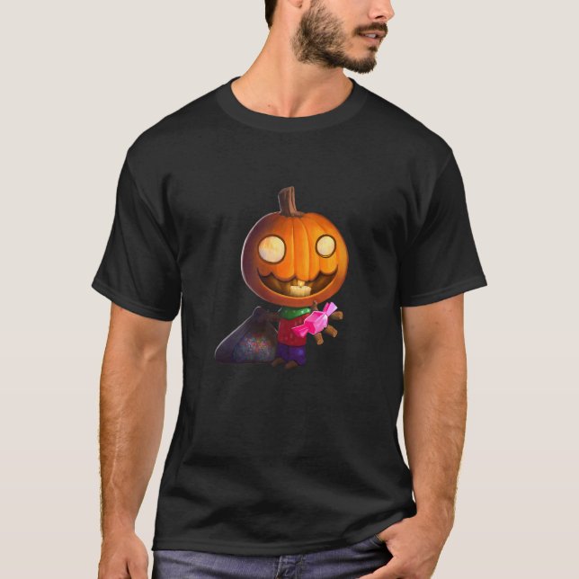 Baby Pumpkin Head   T-Shirt (Front)