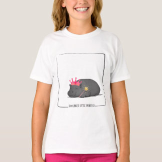 Baby Pygmy Hippo-Goodnight Little Prince T-Shirt