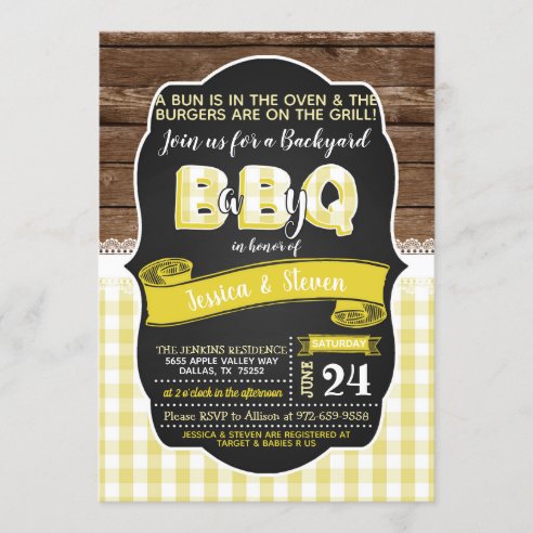 Co Ed Baby Shower Invitations & Announcements | Zazzle CA