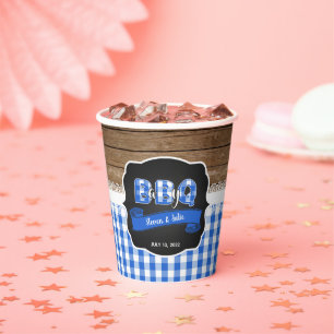 Baby Q Baby Shower Paper Cup - Blue
