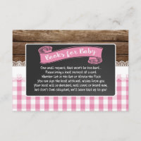 Baby Q Books for Baby Card - Lt Pink