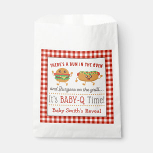 BABY-Q themed gender reveal favor bags