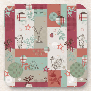 Baby Quilt Pattern 2 Coaster