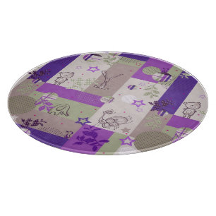 Baby Quilt Pattern Cutting Board