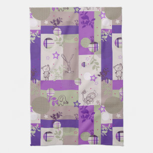 Baby Quilt Pattern Kitchen Towel