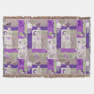 Baby Quilt Pattern Throw Blanket