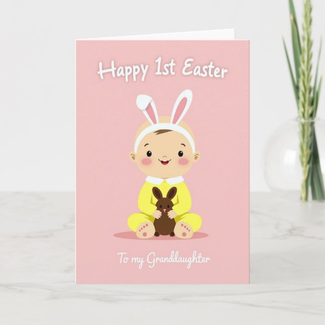 Baby Rabbit Pattern Card (Front)