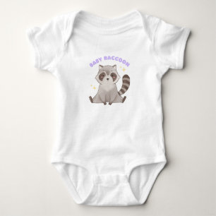 Baby Raccoon – Cute Woodland Animal Bodysuit