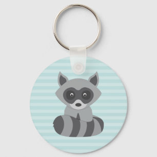 Baby Raccoon Keychain