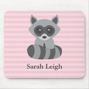 Baby Raccoon Mouse Pad